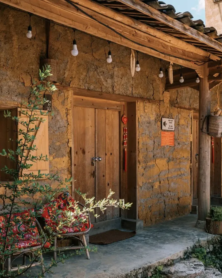 Lối vào homestay